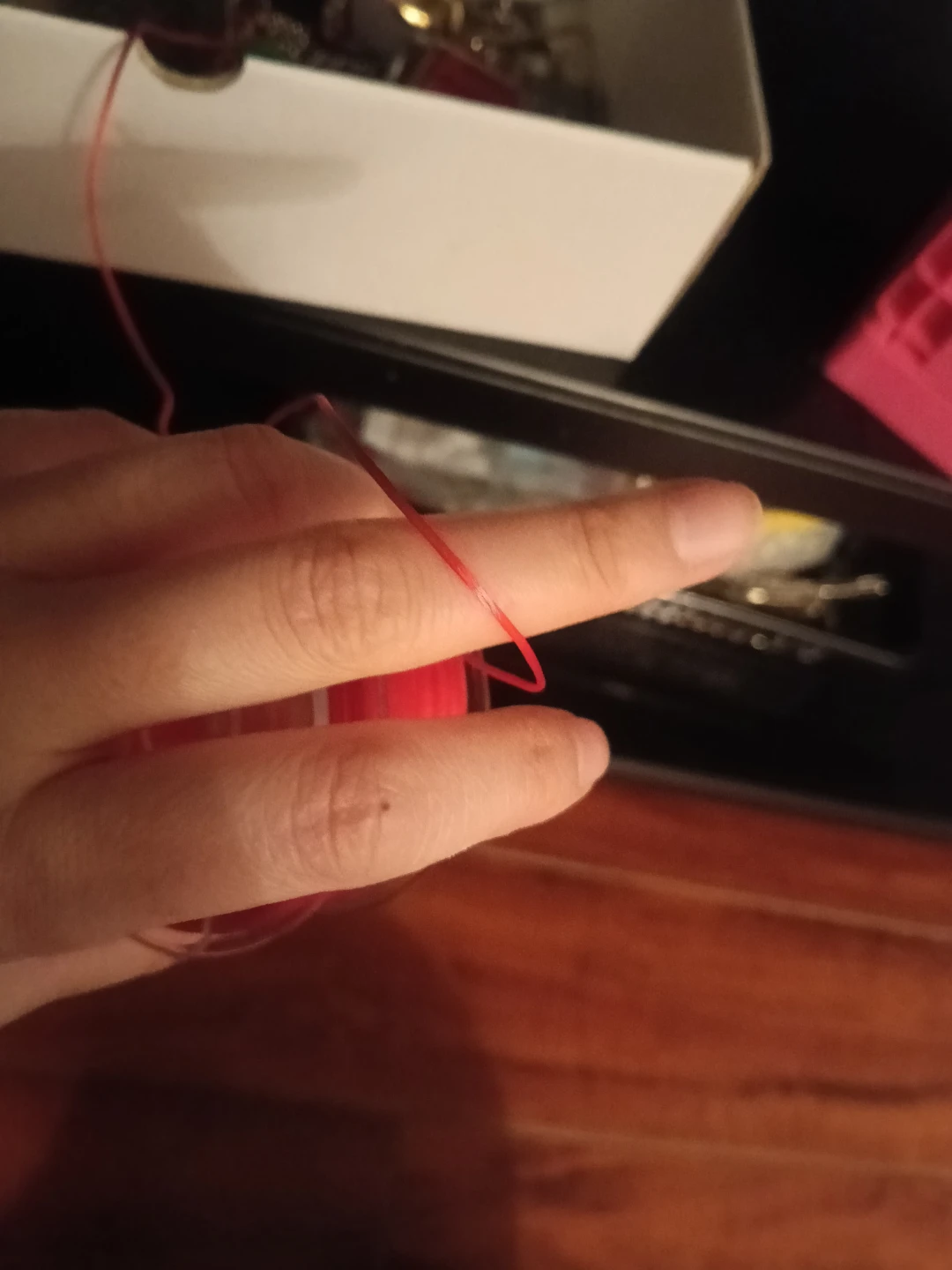 Red String on Spool - photo 2