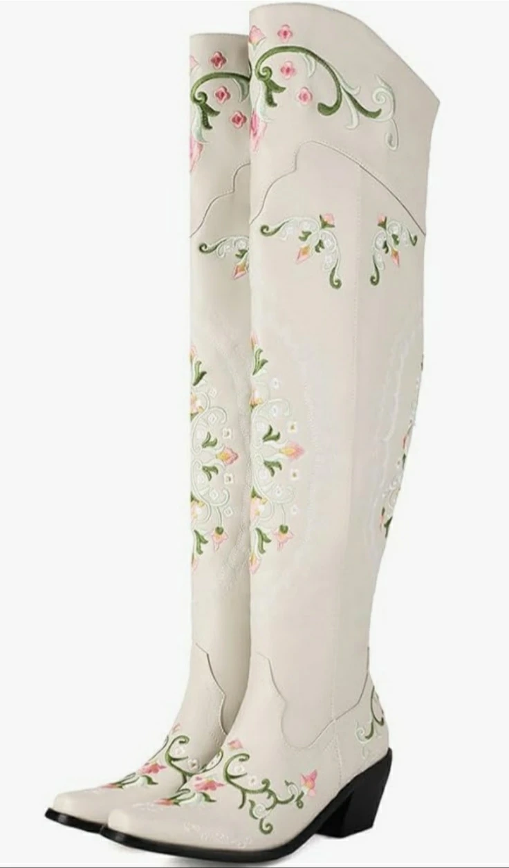 Brand new Over The Knee Cowgirl Boots For Women