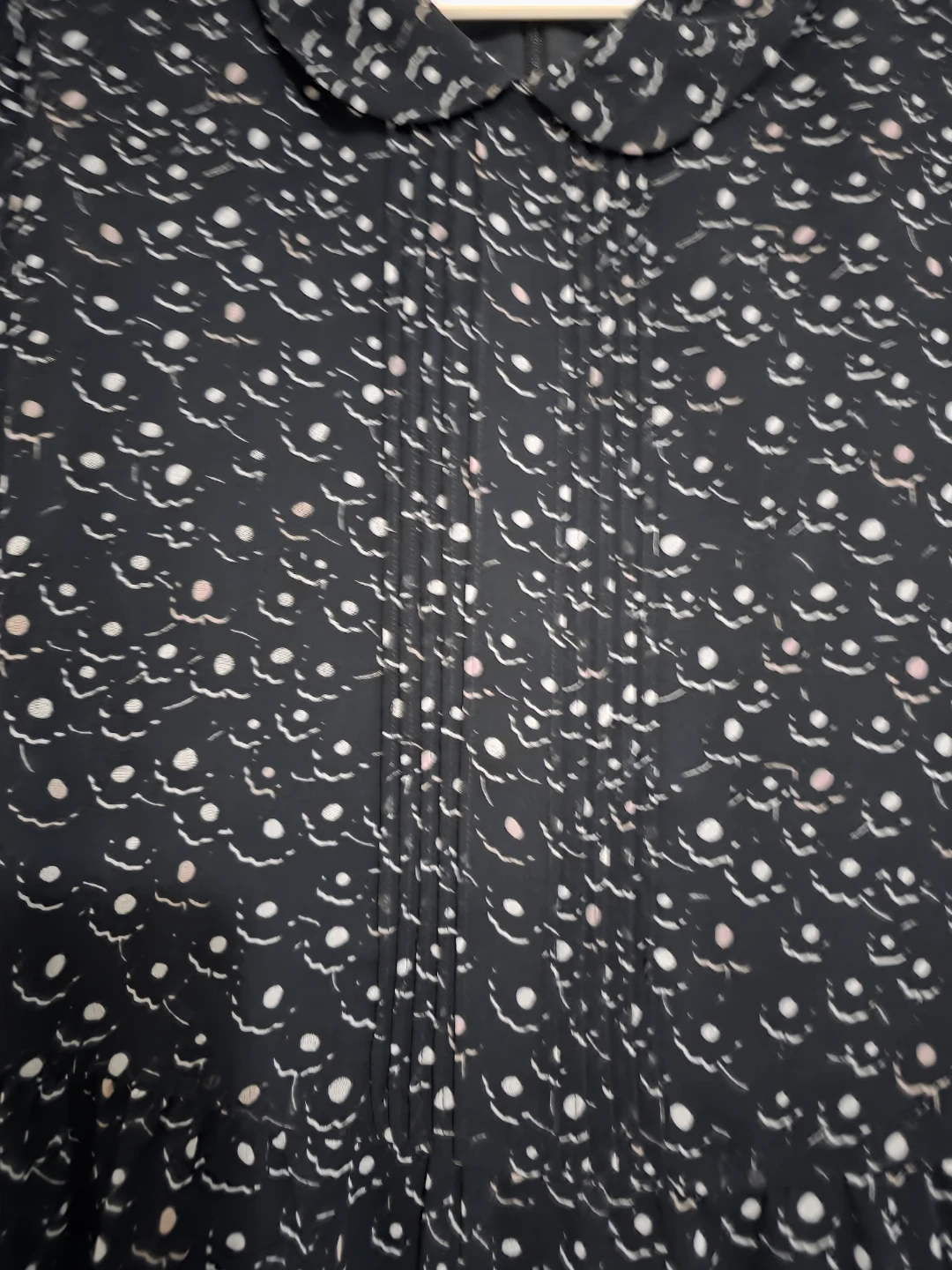 UNIQLO Women's Black Floral Print Dress - Size S - photo 2