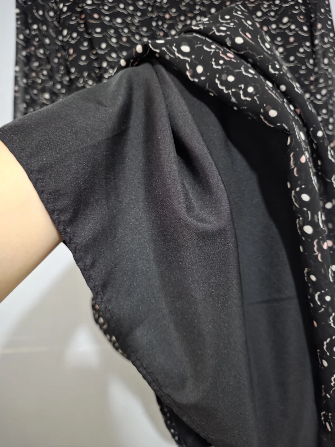 UNIQLO Women's Black Floral Print Dress - Size S - photo 4