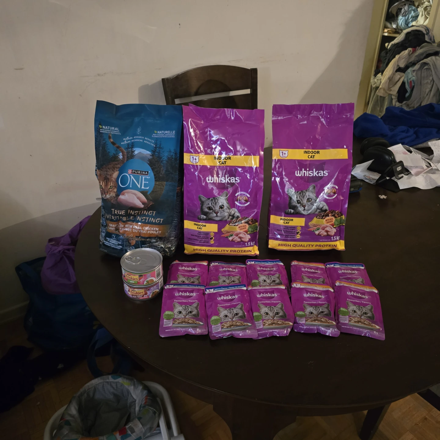 Purina ONE, Friskies & Whiskas Cat Food Bundle