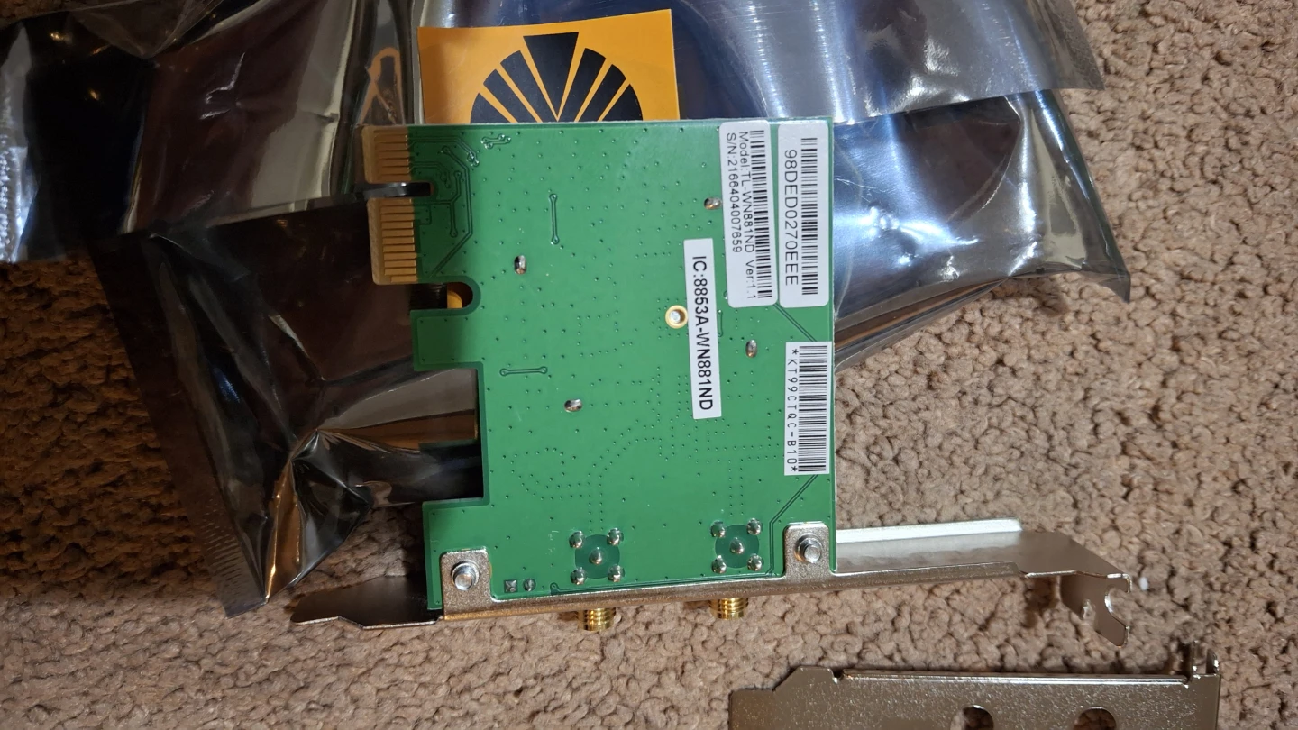 TP-Link Wireless PCI Express Adapter TL-WN881ND - photo 2