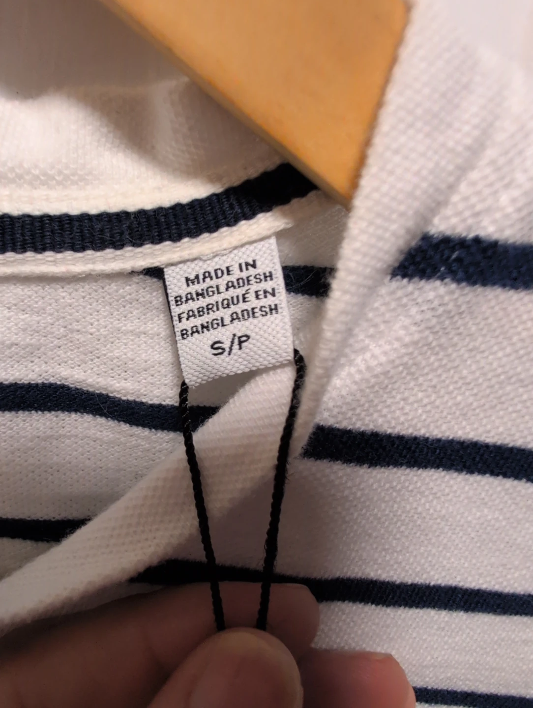 ONLY & SONS Striped Polo Shirt - Size S/P - photo 5