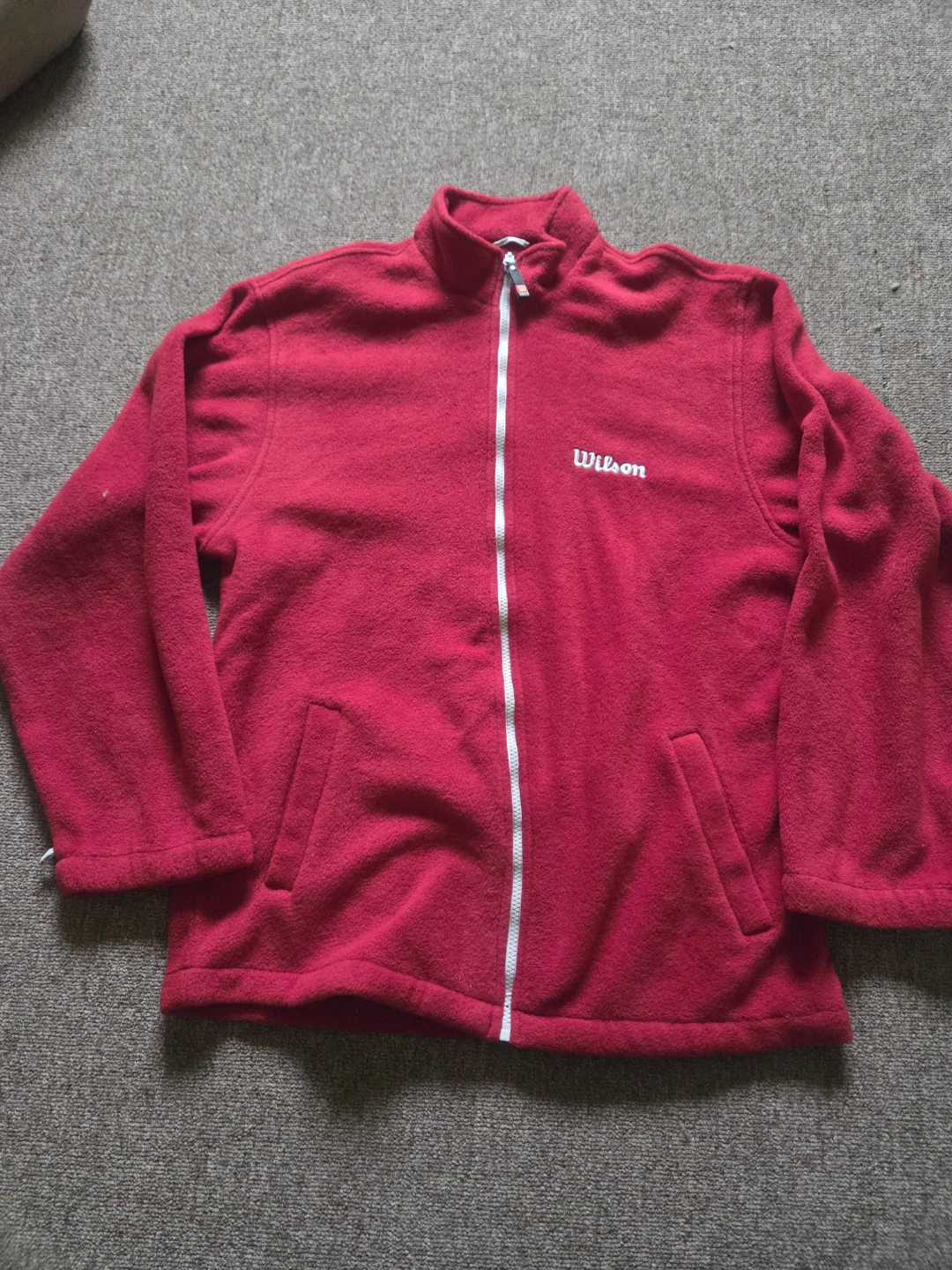 Wilson Ultra Fleece Jacket M/M Red