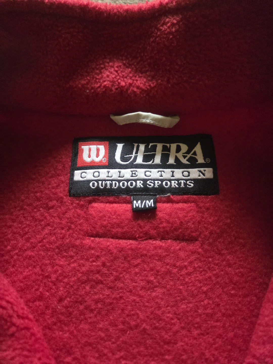 Wilson Ultra Fleece Jacket M/M Red - photo 2