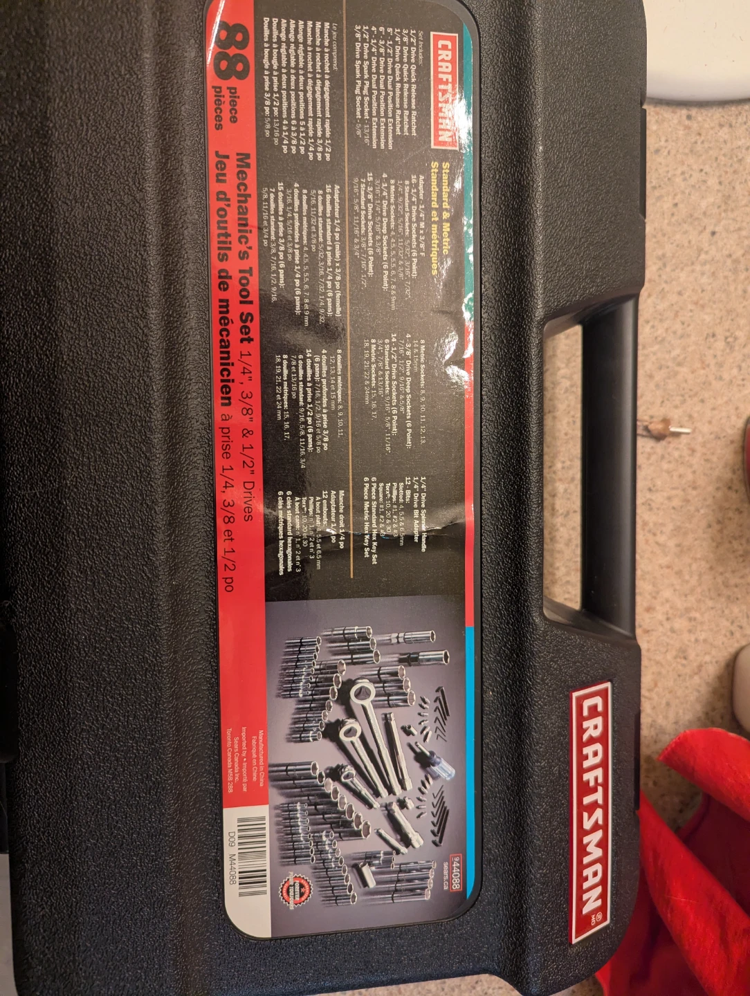 Craftsman 88 Piece Mechanic's Tool Set - photo 2