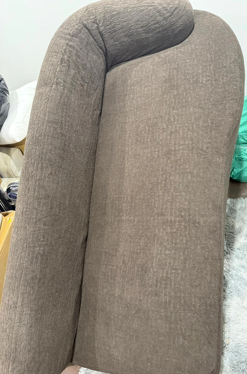 Brown Fabric Sofa - photo 2