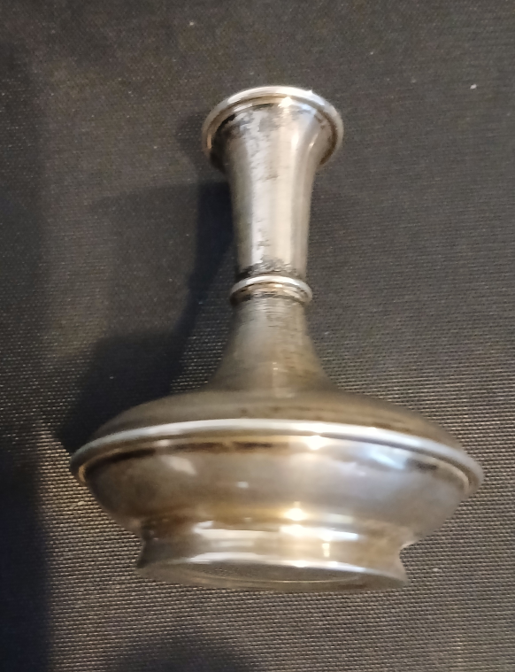 Small Vintage Silver Bud Vase - photo 5