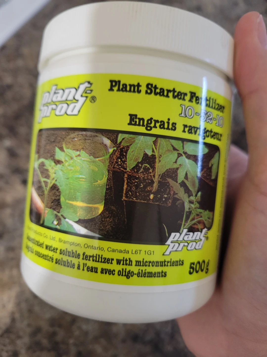 Plant Prod Plant Starter Fertilizer 500g
