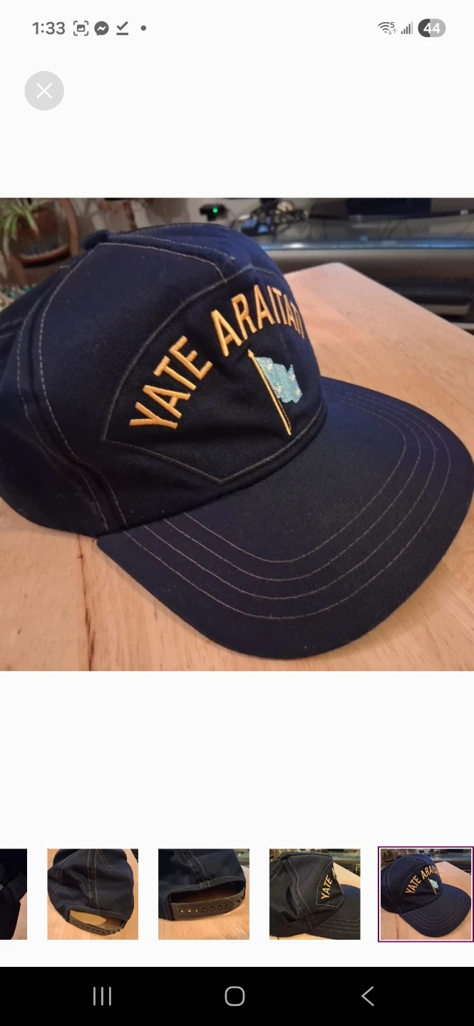 Vintage Navy Patch Hat Snapback - photo 5