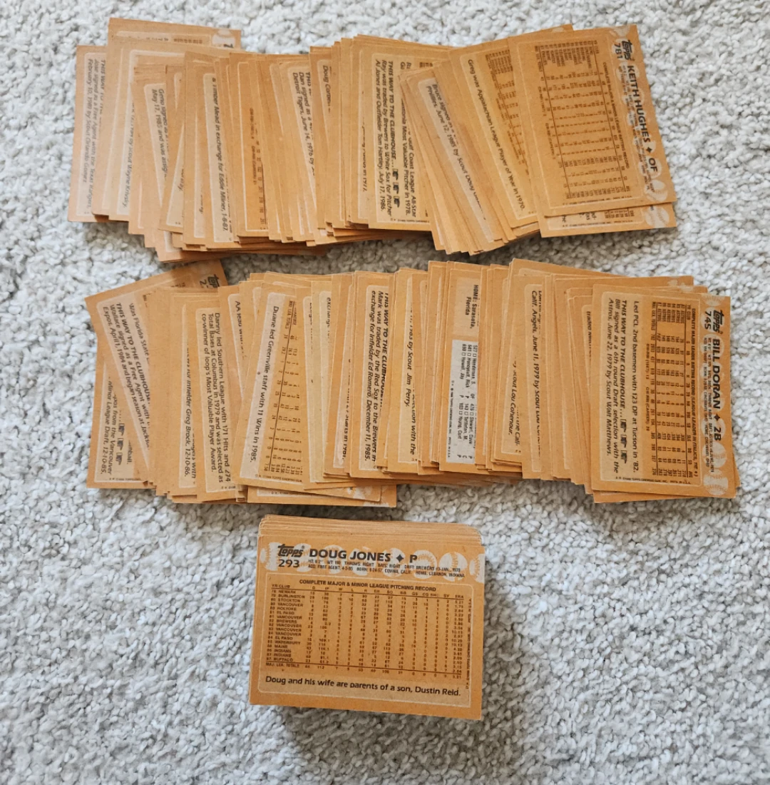 1989 Topps Baseball, 400 Card Lot - photo 4