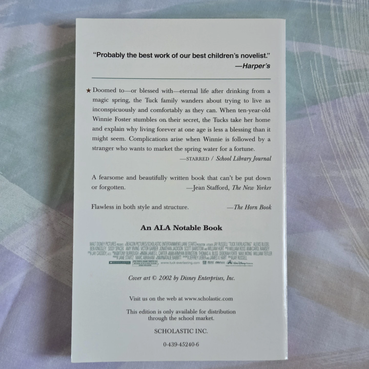 Tuck Everlasting by Natalie Babbitt - photo 3