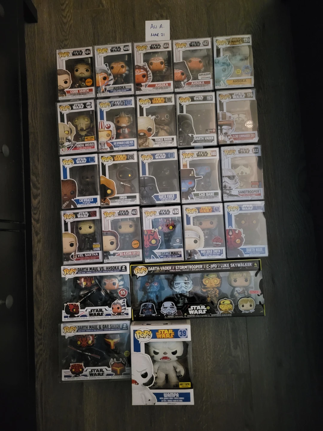 Funko Pop! Star Wars Figures (Various Characters)