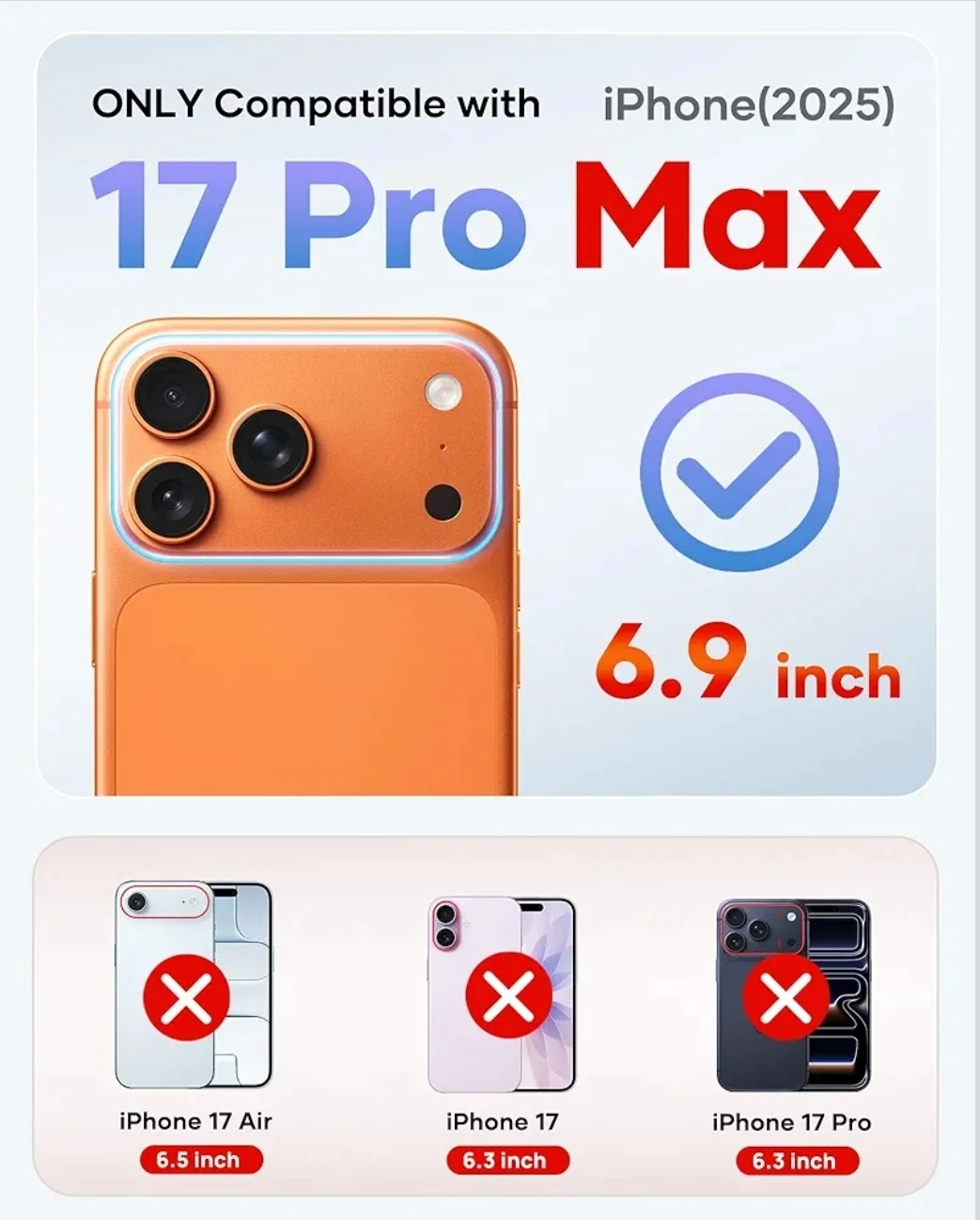 iPhone 17 Pro Max Case w/ Kickstand & MagSafe | Slim Shockproof - photo 3