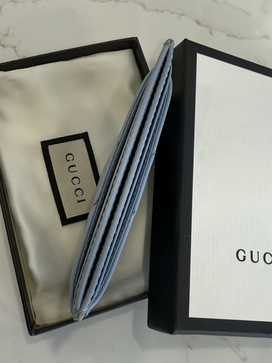 Gucci Marmont Blue Card Holder - photo 3