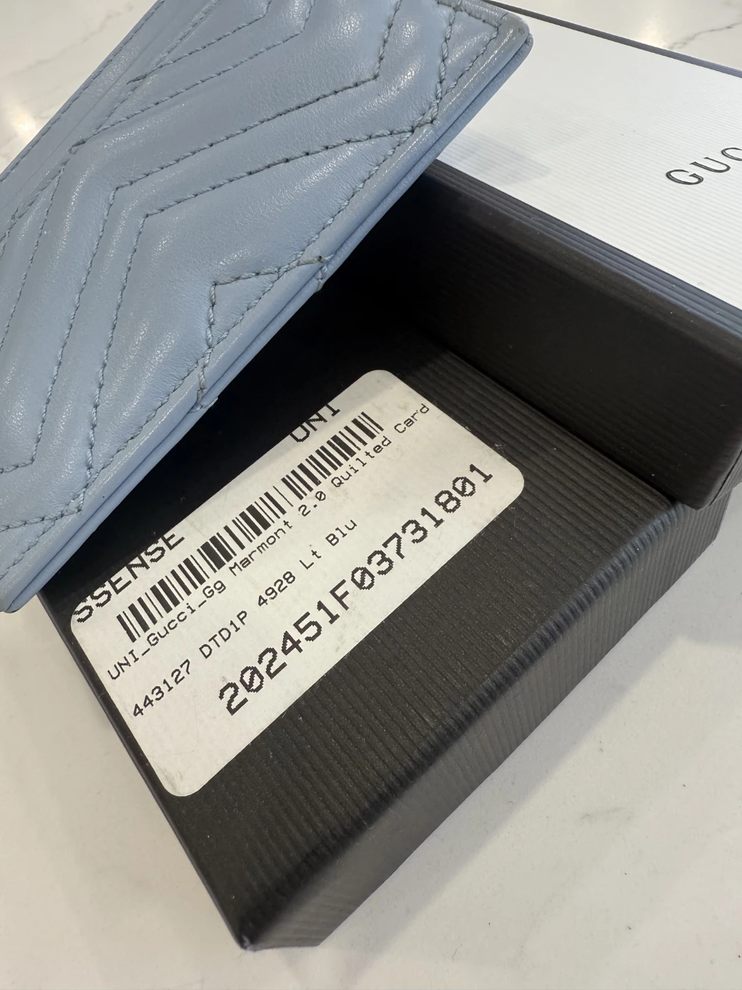 Gucci Marmont Blue Card Holder - photo 4