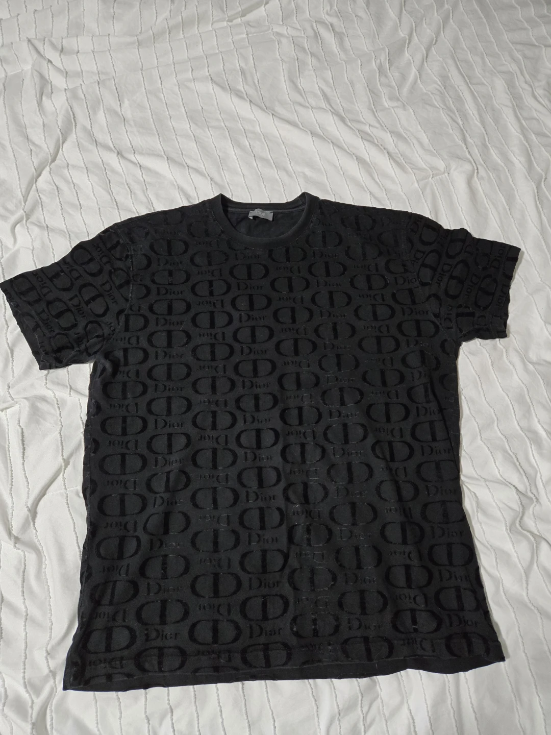 DIOR Black CD Monogram T-Shirt