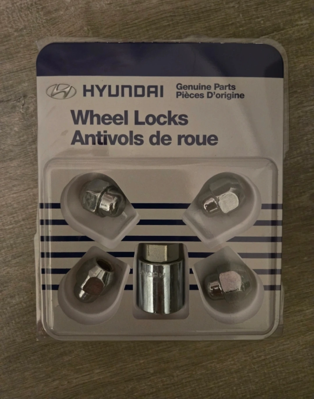 NEW! Hyundai Wheel Locks