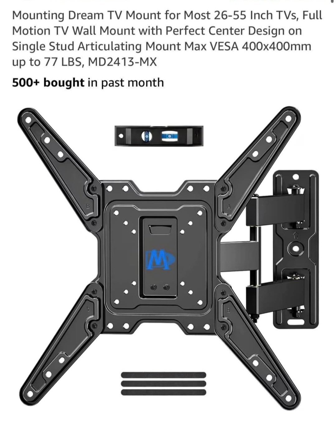 Mounting Dream TV Wall Mount for 26-55 Inch TVs - MD2413-MX