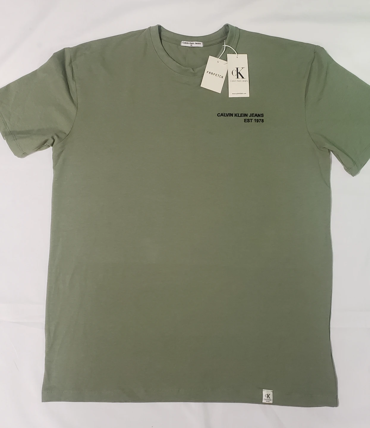 Brand new Men's Calvin Klein Gray Tshirt XL