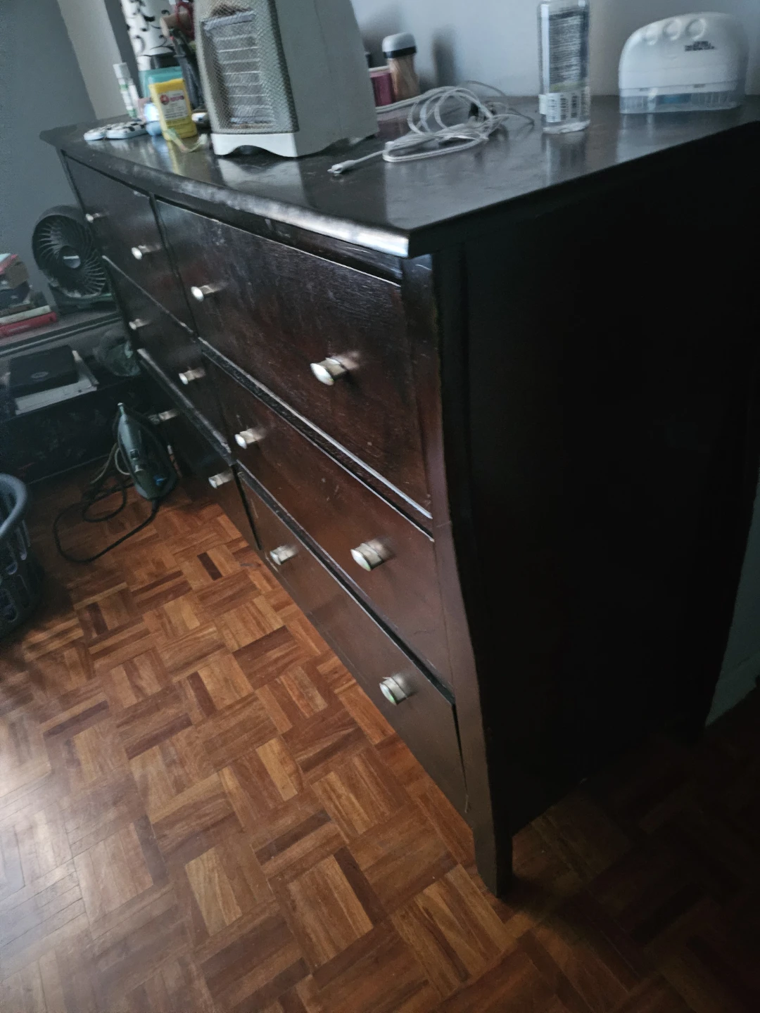 Dark Wood Dresser
