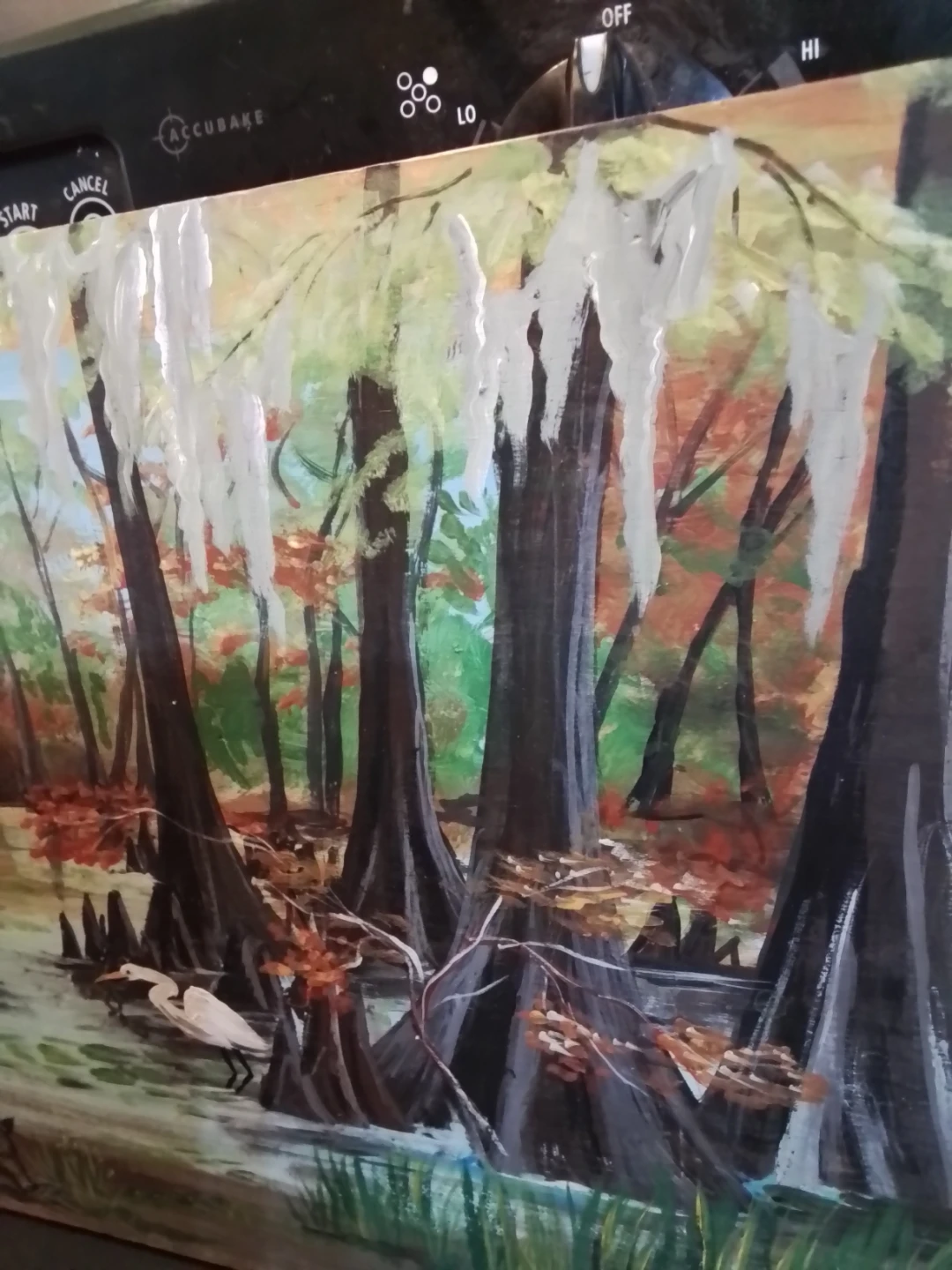 Original Swamp Landscape Painting by L. Shipman - photo 5