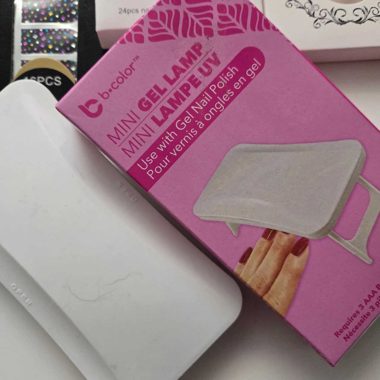 B.color Mini Gel Lamp and Nail Wraps/Press-Ons - photo 4