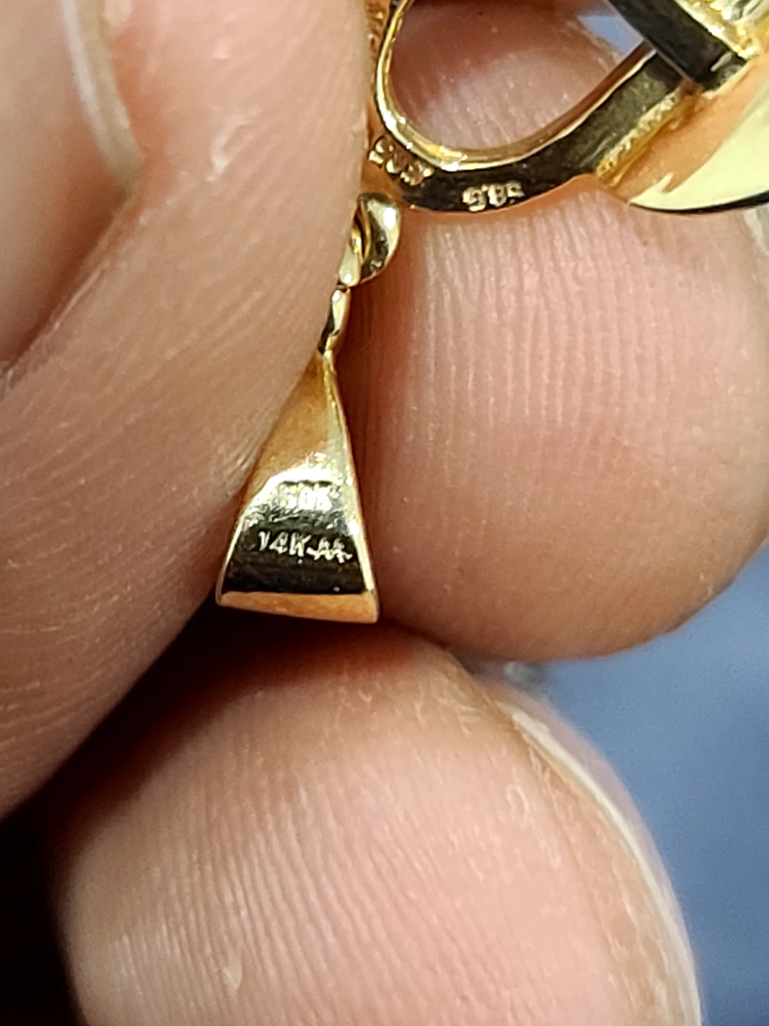 14K Gold Pearl Pendant - photo 3