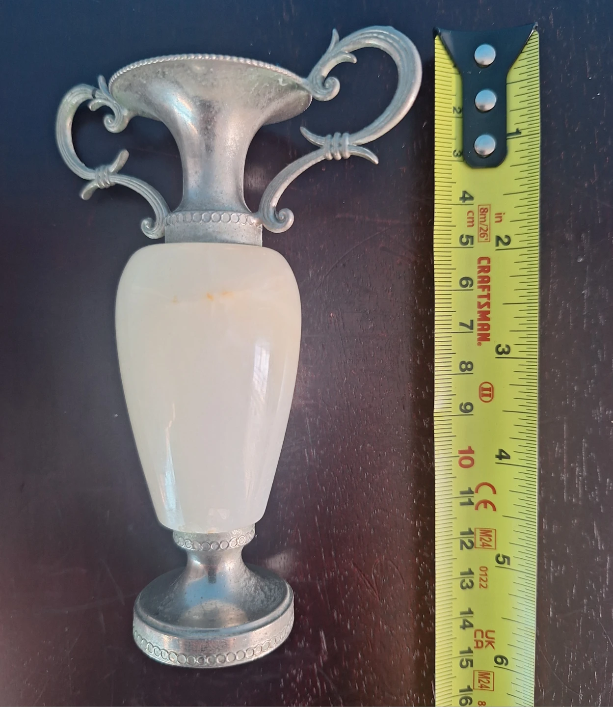 Vintage Decorative Alabaster Small Vase - photo 4