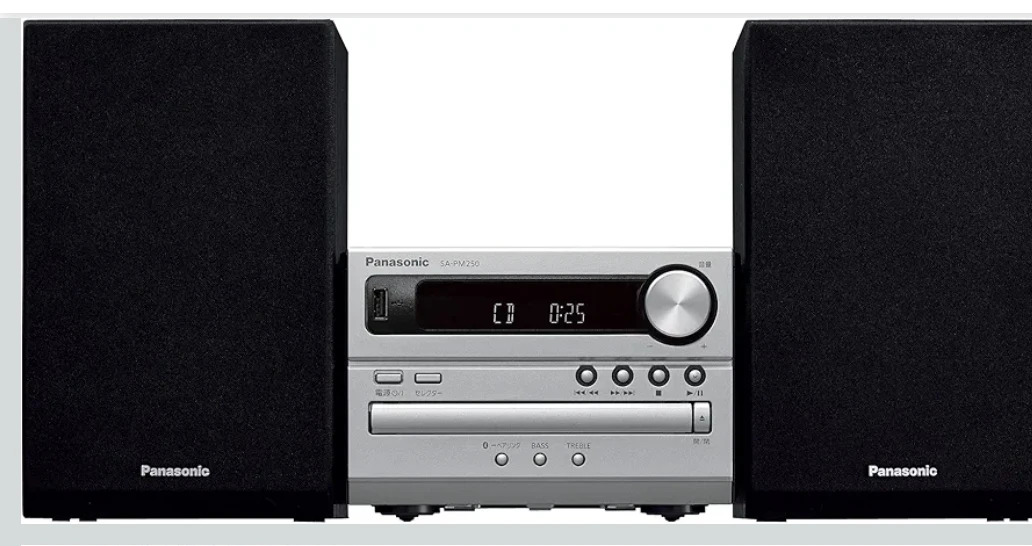 Panasonic SC-PM250 Stereo System with CD Player