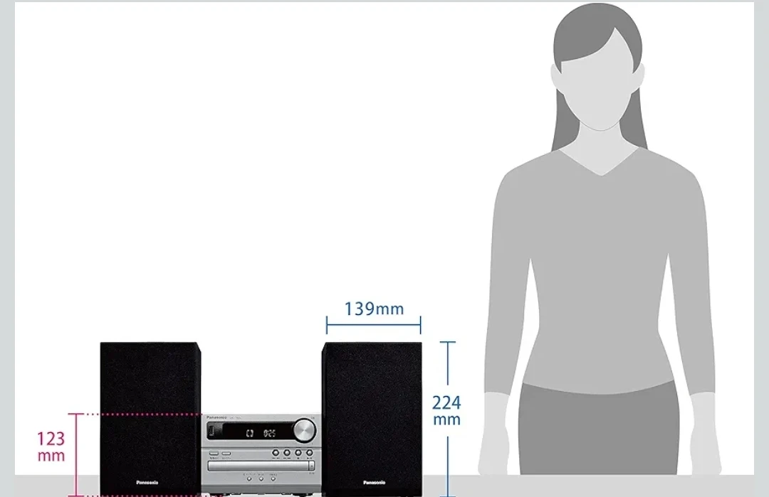 Panasonic SC-PM250 Stereo System with CD Player - photo 4