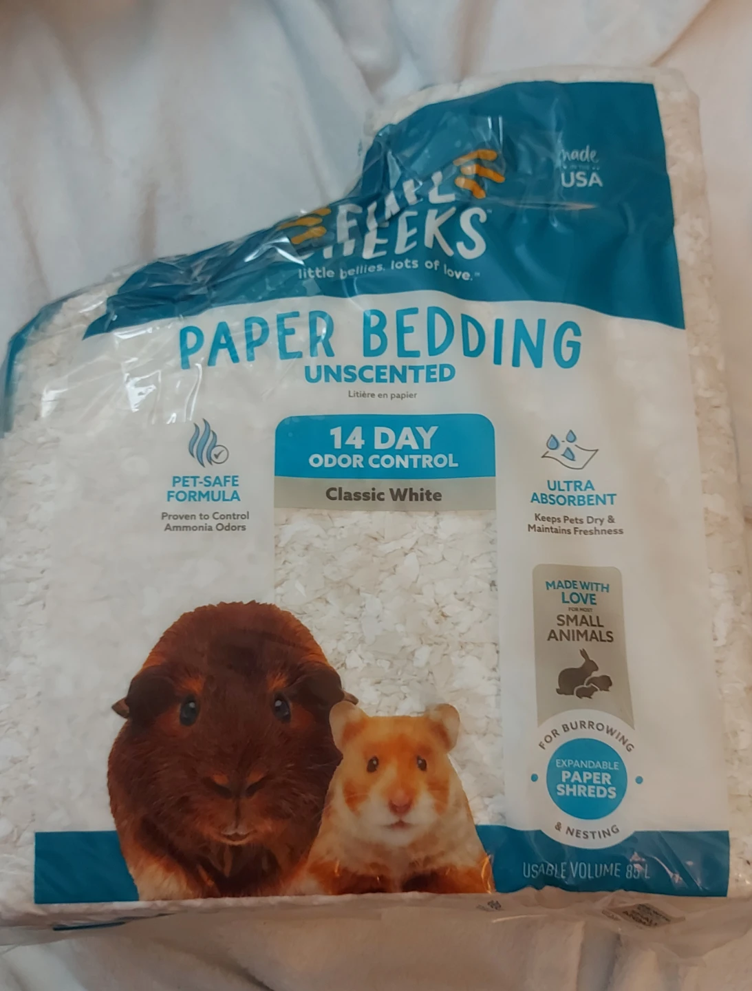 2 Open bags Paper Bedding - Unscented each 3/4 full - photo 2