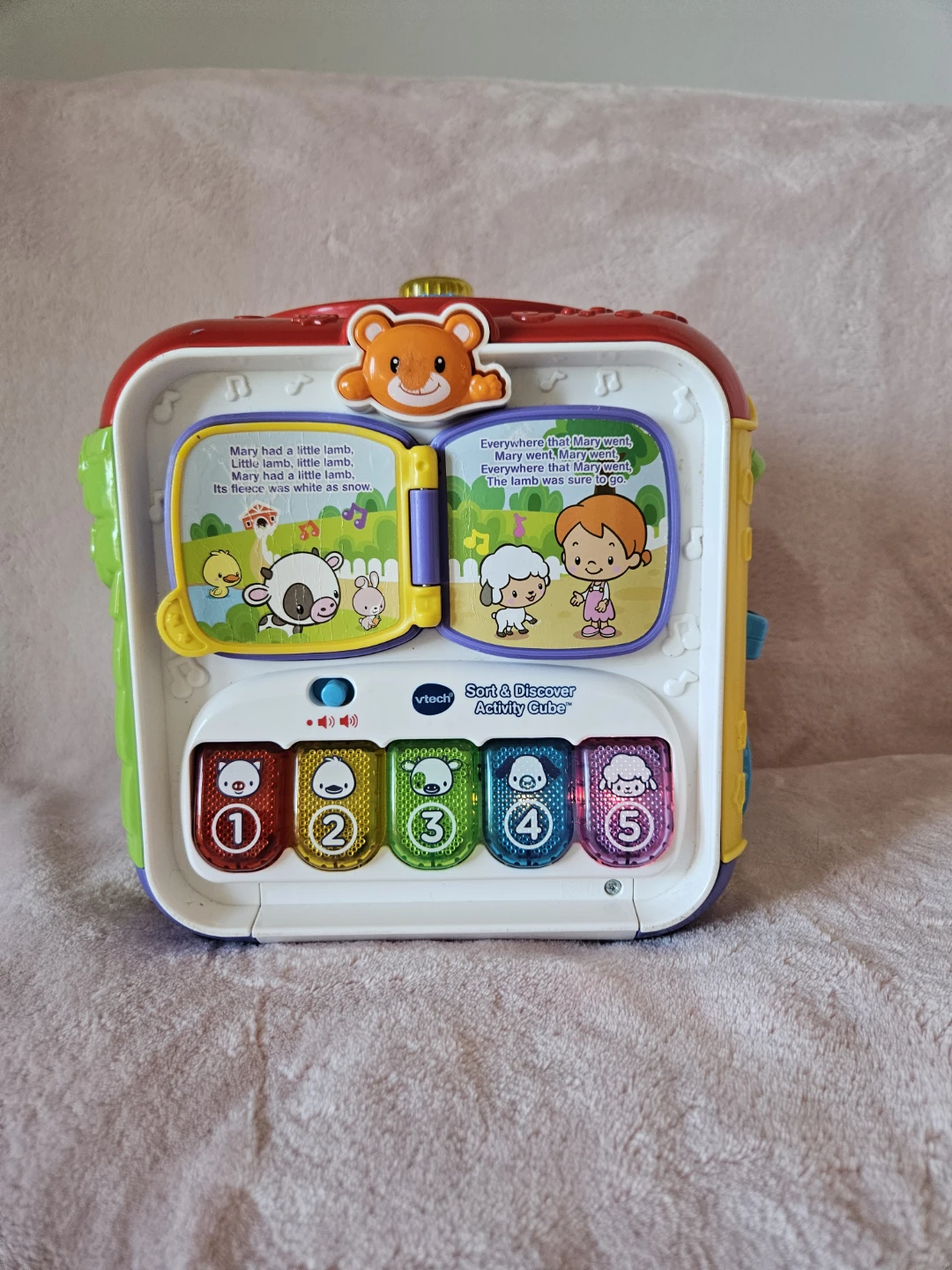 VTech Sort & Discover Activity Cube Musical Toy - photo 2