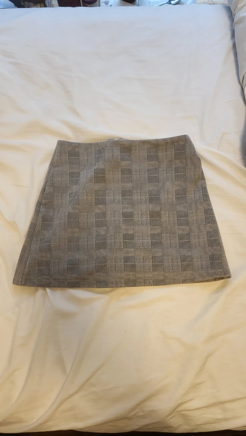 Plaid Mini Skirt