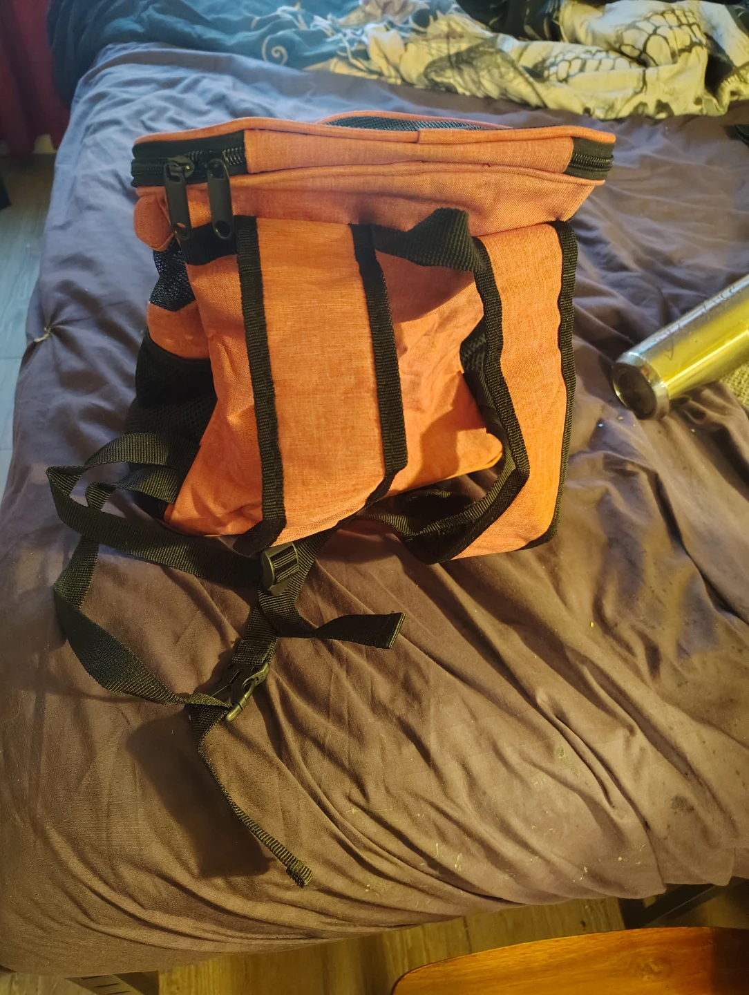 Orange Pet Carrier Backpack - photo 3