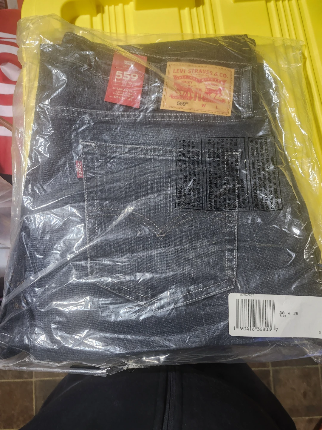 Levi's 559 Relaxed Straight Jeans - 38x38