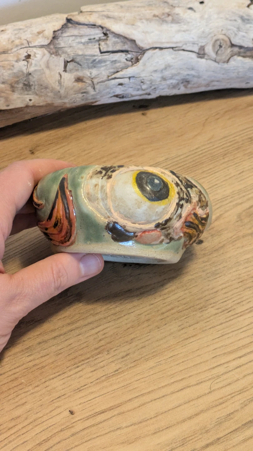 Handmade Ceramic fish Dish.