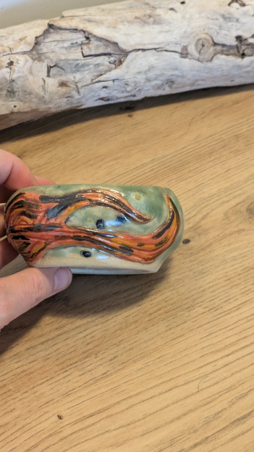 Handmade Ceramic fish Dish. - photo 4