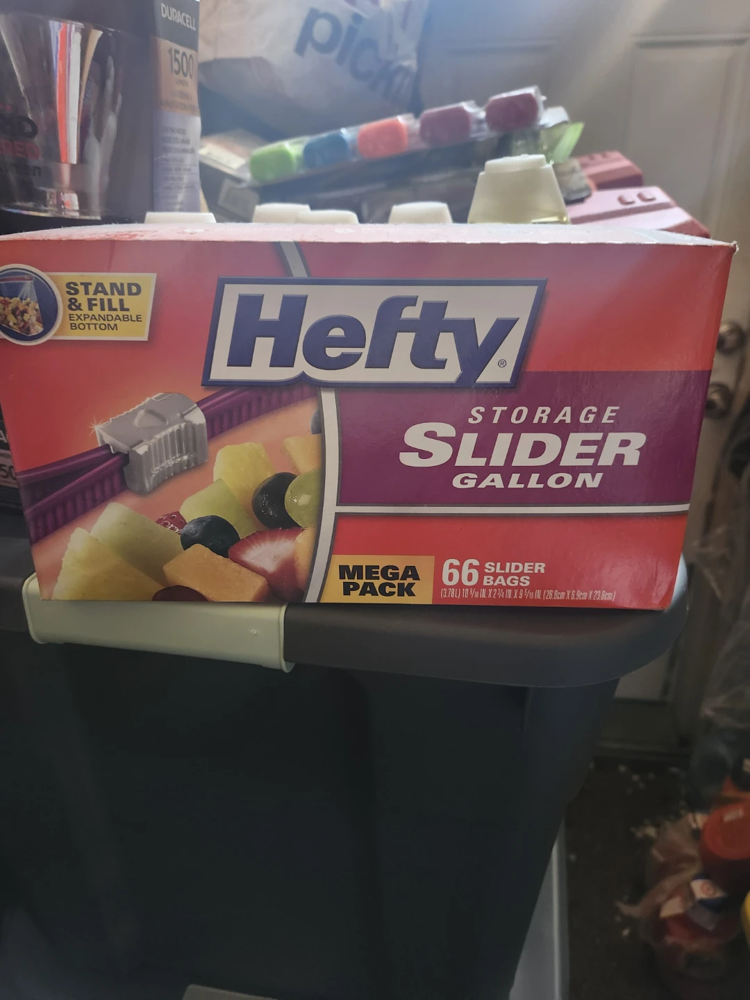 Hefty Slider Gallon Storage Bags - Mega Pack (66 Bags)