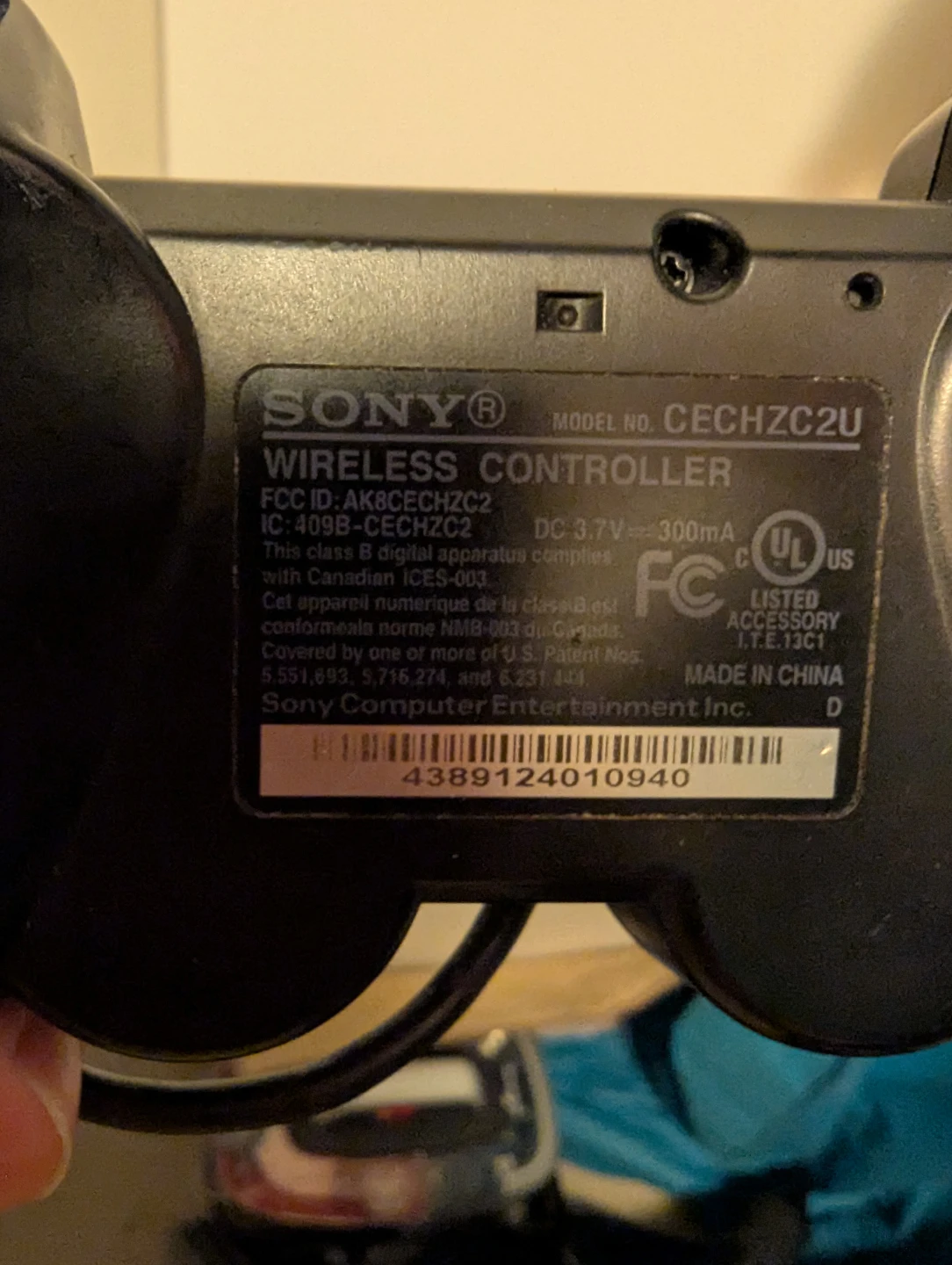 PS3 Slim - CECH-2001A Serial number 120 gb -OEM controllers - photo 3