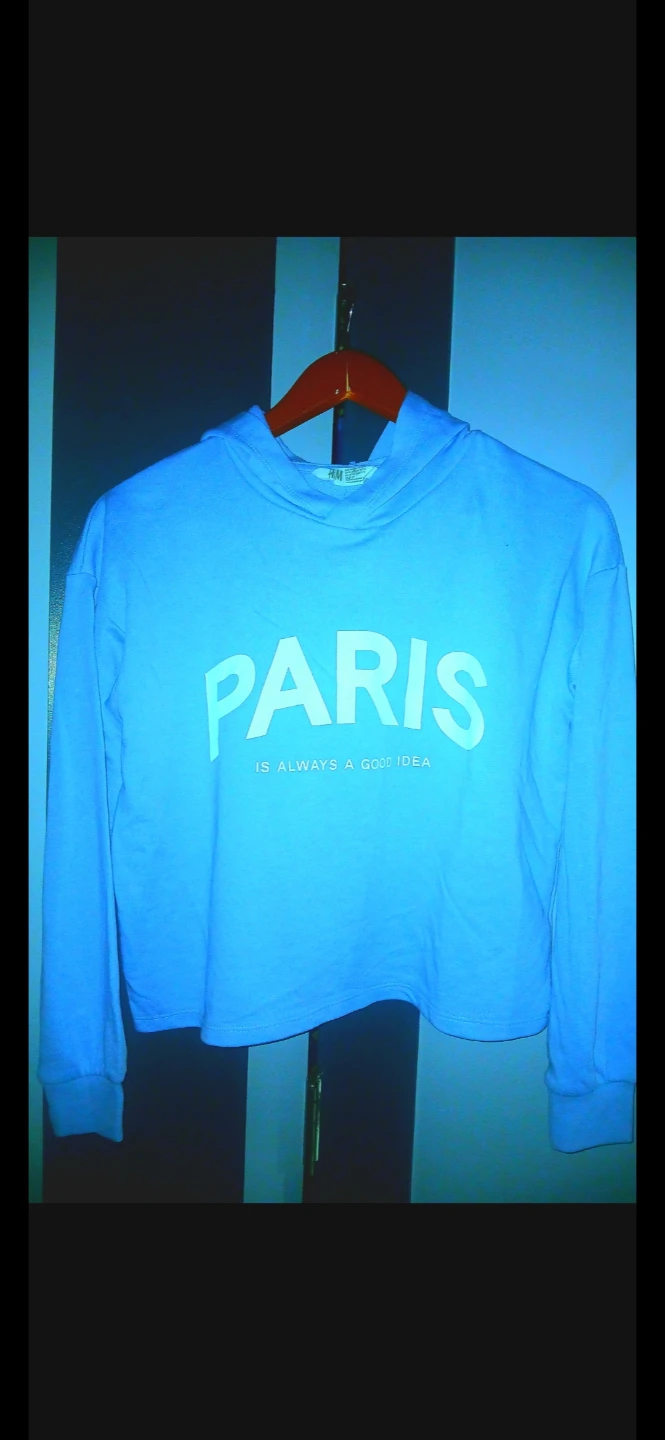 H&M Paris Graphic Hoodie