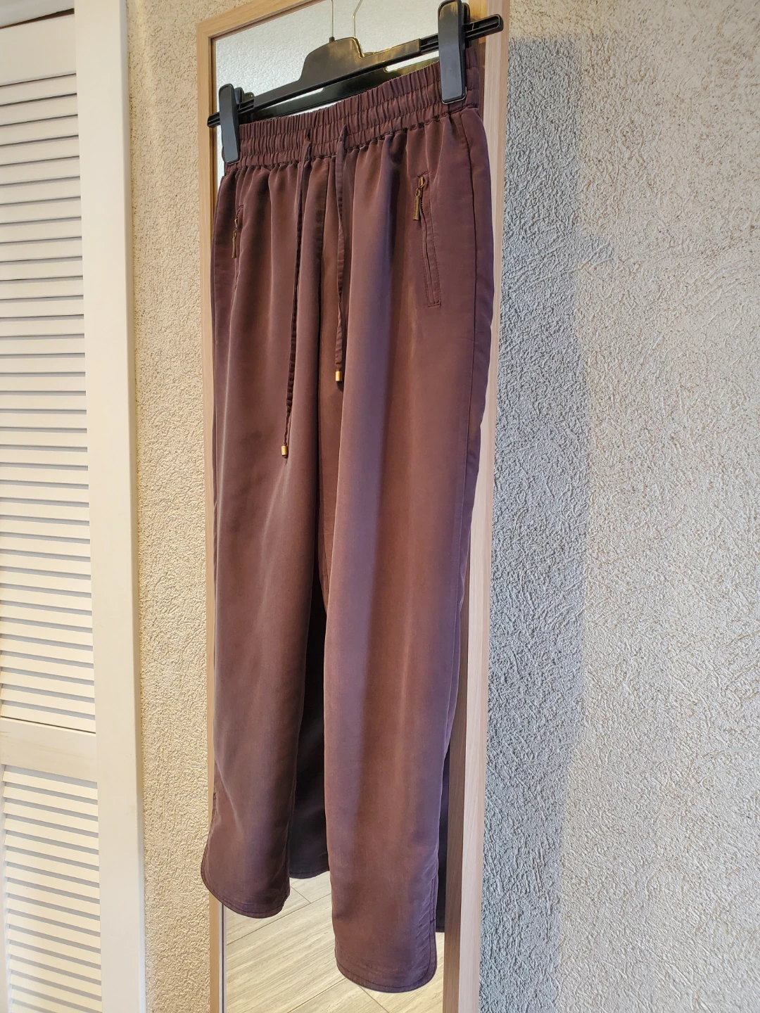 Purple Satin Lounge Pants - photo 3