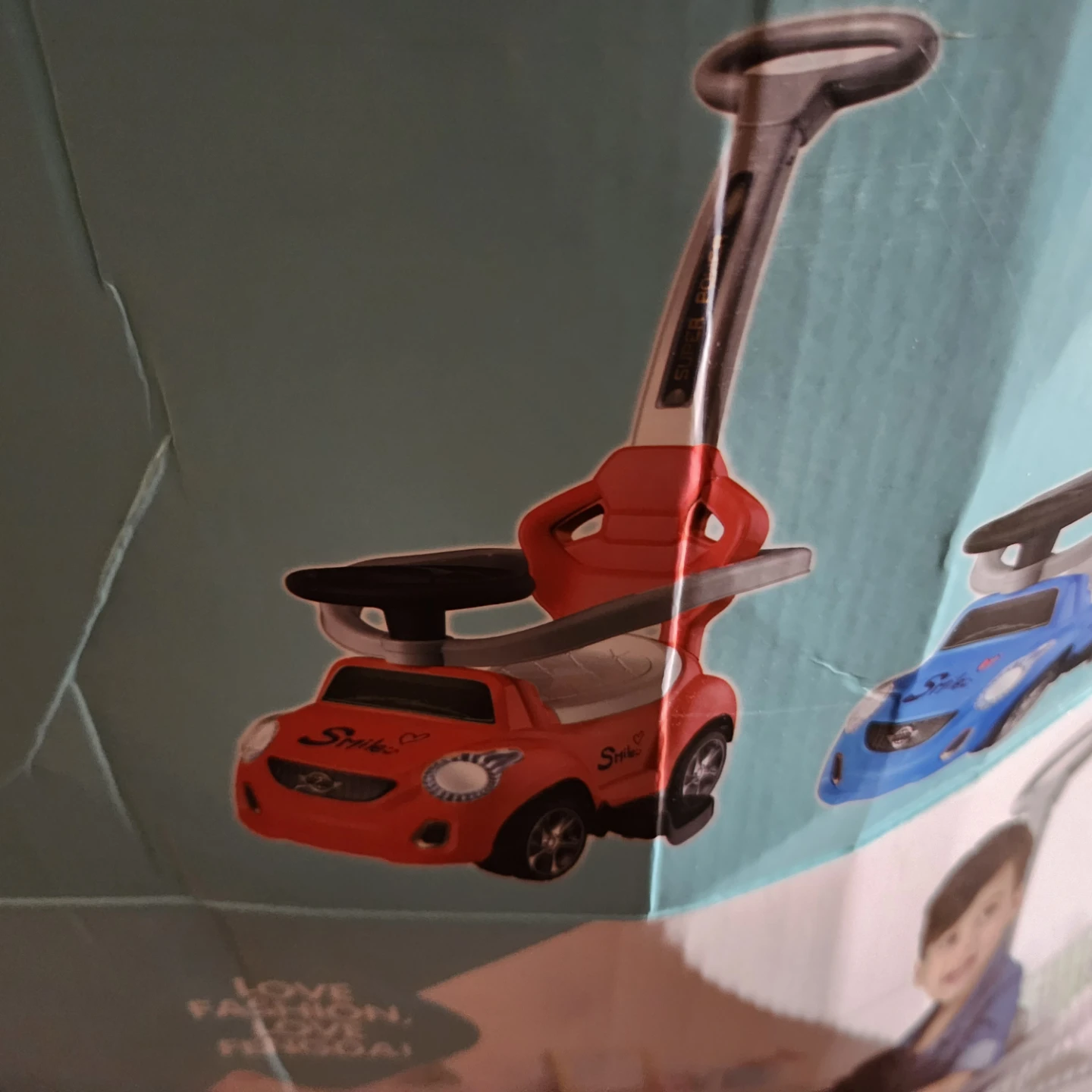 Smile Push Car Ride On Toy - photo 2