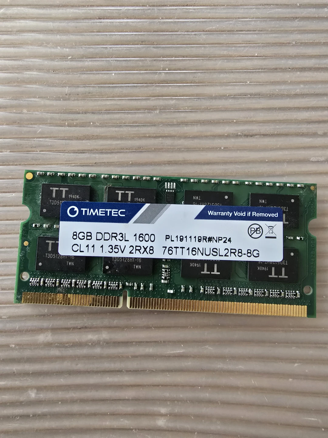 Timetec 8GB DDR3L 1600MHz RAM Module
