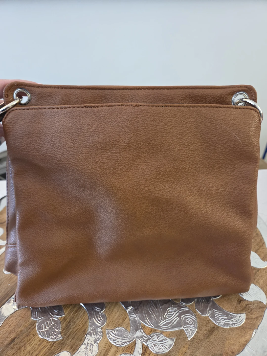 Roots Leather Crossbody Bag - photo 3