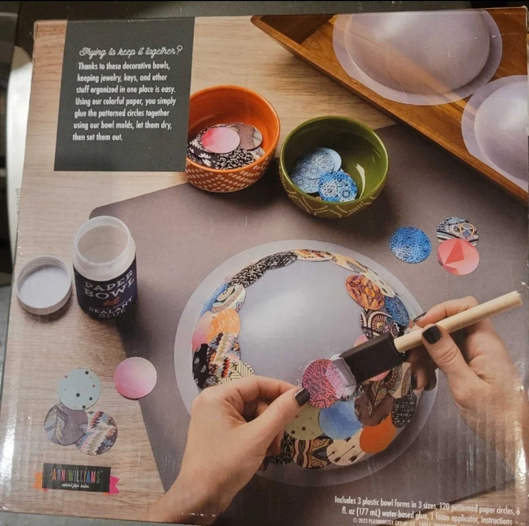 Craft Crush Paper Bowls Kit - photo 2