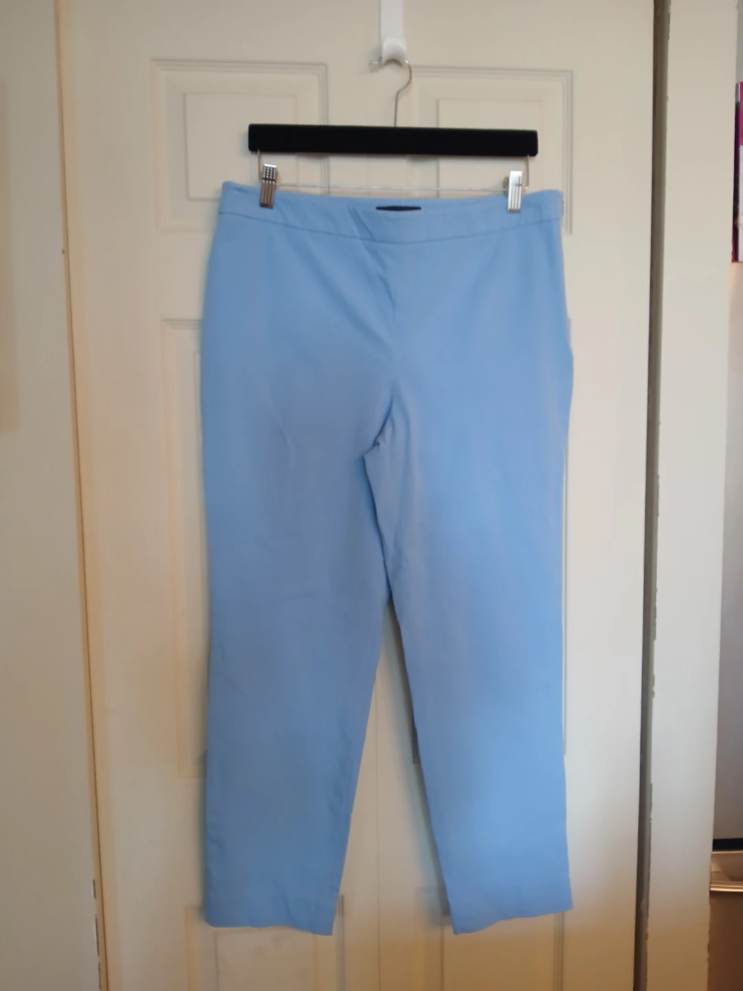 TALBOTS chatham ankle light blue pants, size 14 - photo 2