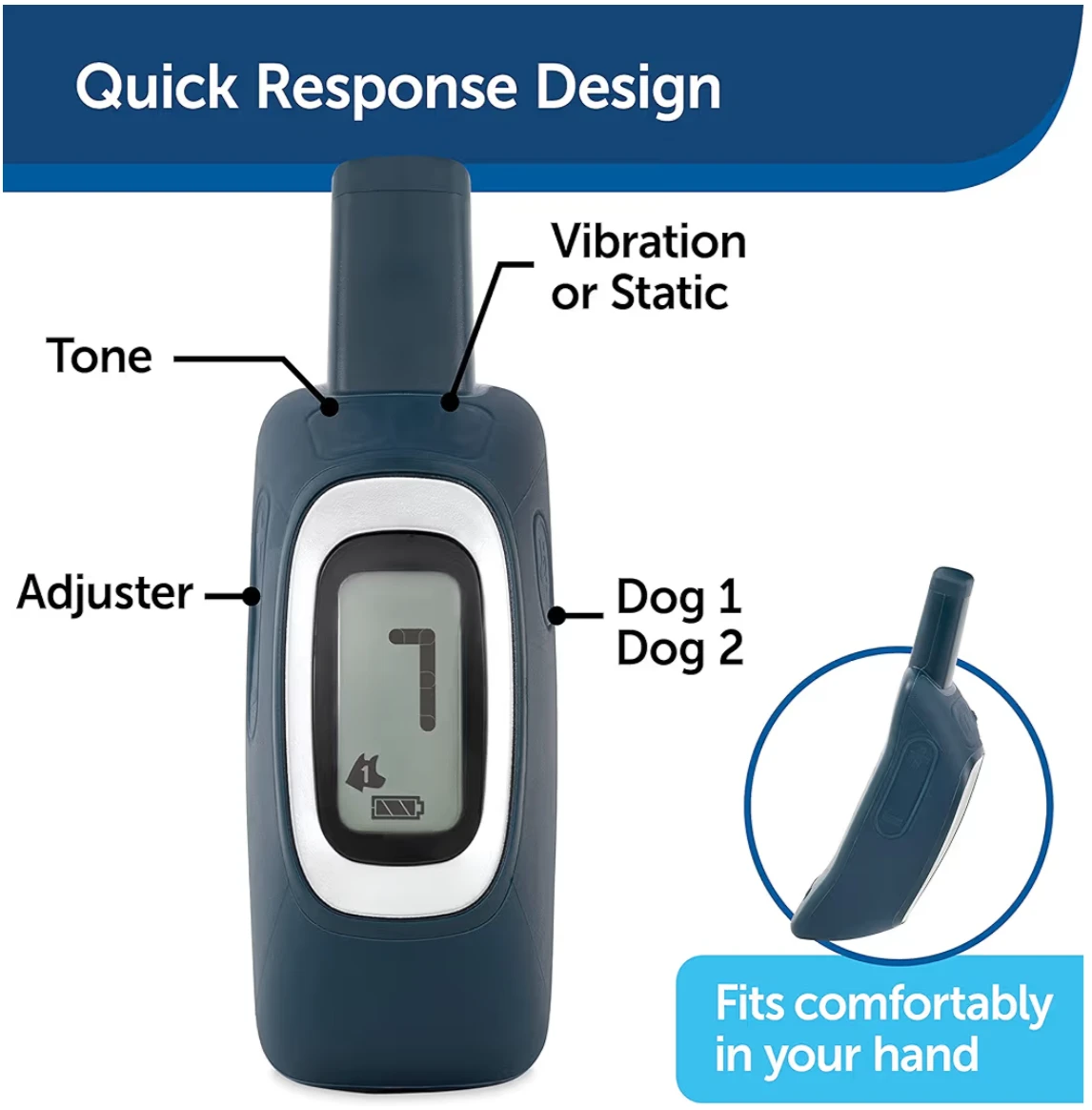 PetSafe Lite Remote Trainer 100m Dog Training System - photo 4