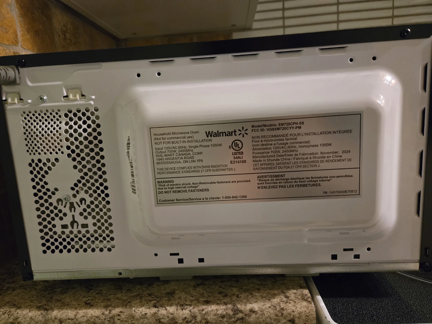 Hamilton Beach 0.7 cu ft  Microwave - Silver - photo 3