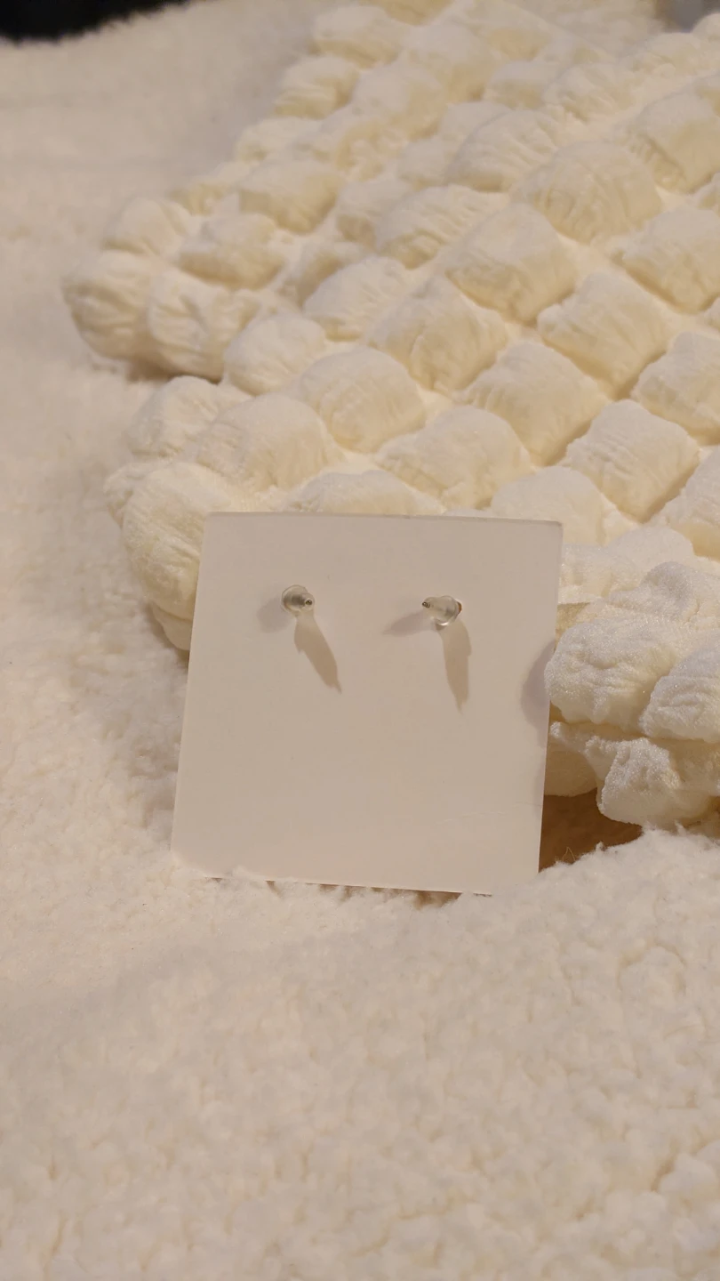 [Niko and... ] Minimalist Ivory Teardrop Stud Earrings - photo 3